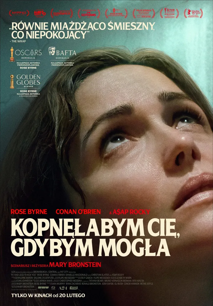 Plakat: Kopnęłabym cię, gdybym mogła