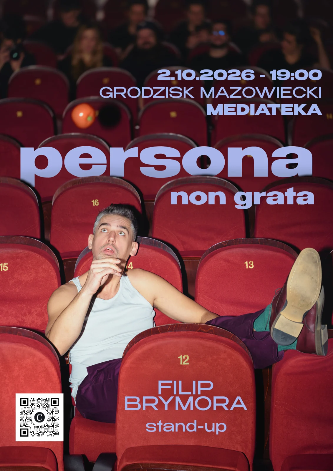 Plakat: Filip Brymora: Persona non grata